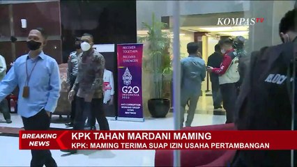 KPK Ungkap Mardani Maming Terima Suap Izin Usaha Pertambangan Rp 104,3 Miliar Lebih