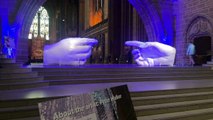 Watch: go inside Liverpool Cathedral’s huge new art exhibition Being Human - featuring two giant hands