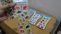 Unboxing and Review of Kids Project Puffy Stickers