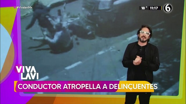 Conductor atropella a delincuentes; le robaron 100 mil pesos