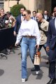 Jennifer Lopez Paired the Most Classic Outfit With Monster Platforms