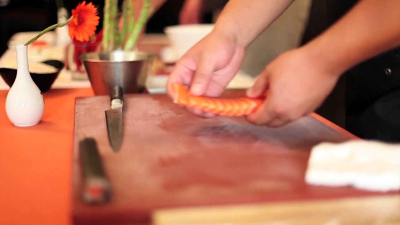 Preparación de sushi