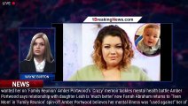 Amber Portwood loses custody of son, says mental illness was 'used against' her - 1breakingnews.com