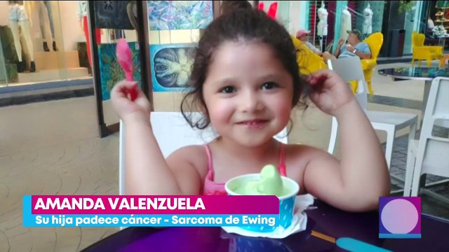 Niña de ocho años lucha contra el sarcoma de Ewing, un raro tipo de cáncer