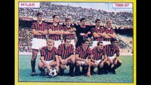 STICKERS CALCIATORI PANINI ITALIAN CHAMPIONSHIP 1967 (MILAN FOOTBALL TEAM)