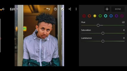 Lightroom Editing Tutorial in smartphone