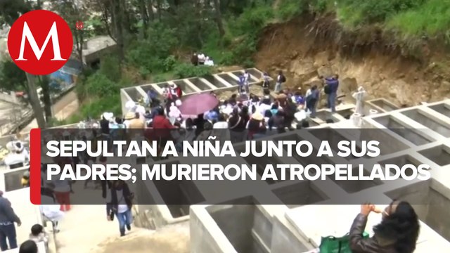 Familiares dan último adiós a Lupita, la niña que sufrió accidente en Naucalpan
