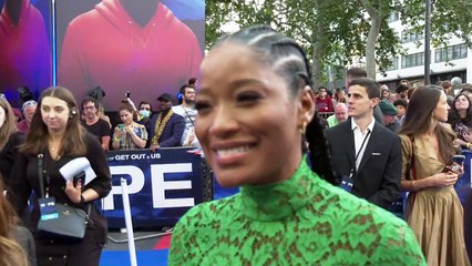 Nope: Keke Palmer's ready for a London night out