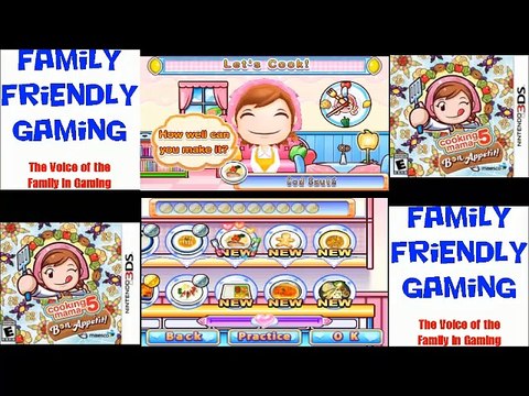 Cooking Mama 5 Bon Appetit! Code Saute