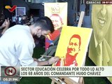 Sector educativo del país celebra con actividades culturales los 68 años del Comandante Hugo Chávez