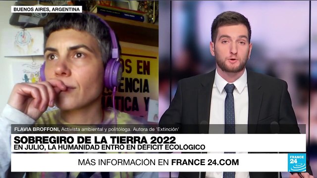 Flavia Broffoni: Día de sobregiro es evidencia de que estamos profundizando los daños ecológicos