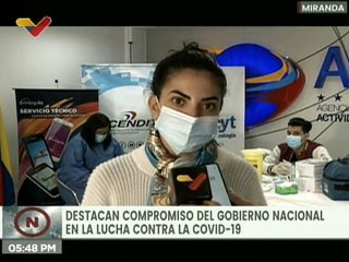 Despliegan jornada de vacunación contra la COVID-19 en la sede administrativa de la ABAE