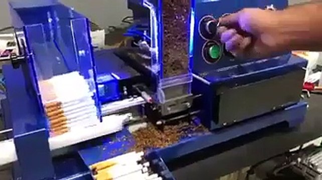 Sigara makinesi tütün dolum sigara tütün sarma makinesi