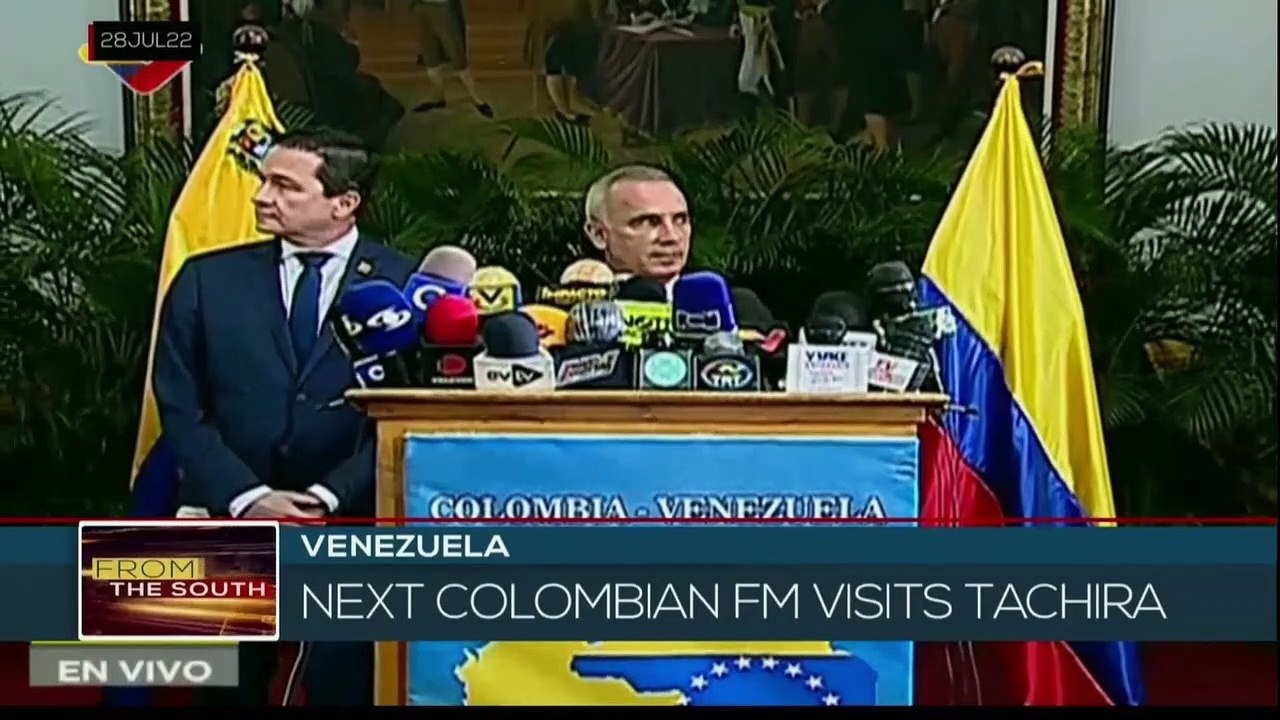FTS 28-07 18:30 Next Colombian FM visits Tachira in Venezuela