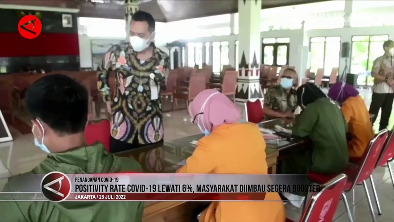 Poistivity Rate Covid-19 Indonesia di Atas Amba...