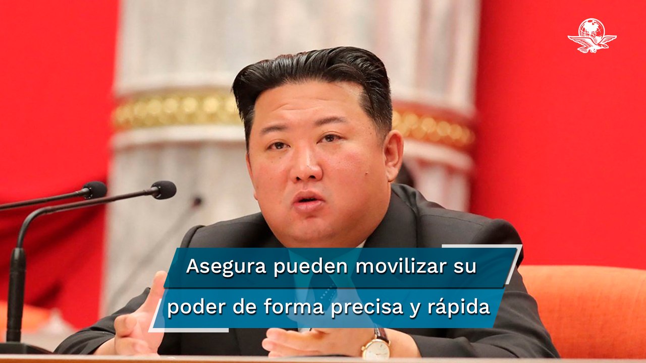 Kim Jong-un amenaza con usar fuerza nuclear y “aniquilar” a Corea del Sur