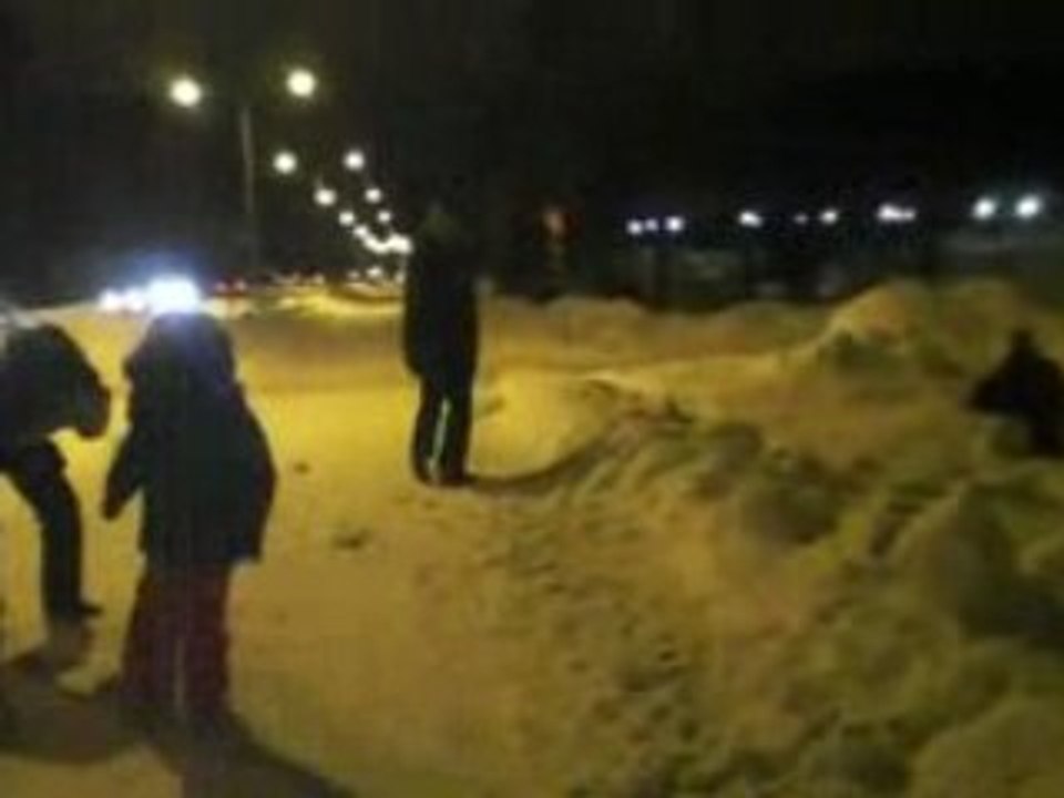 Bataille de neige!
