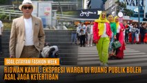Soal Citayam Fashion Week, Ridwan Kamil Ekspresi Warga di Ruang Publik Boleh, Asal Jaga Ketertiban