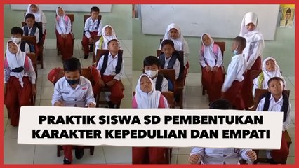 Viral Video Praktik Siswa SD Mengenai Pembentukan Karakter Kepedulian dan Empati, Tuai Pujian Publik