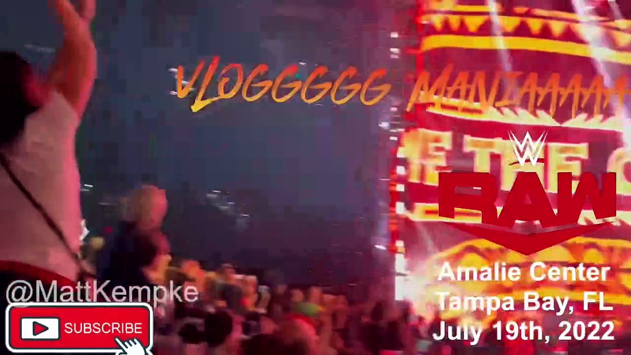 The Street Profits vs Omos & MVP - WWE Raw 7/18/22