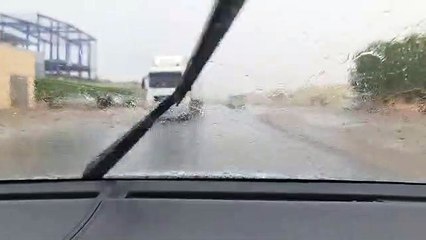 Dubai rain فيضان دبي
