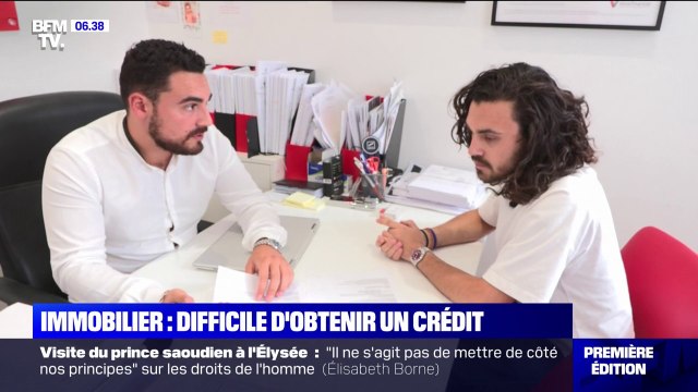 Avec la hausse des taux d'intérêts, il est de plus en plus difficile d'obtenir un crédit immobilier