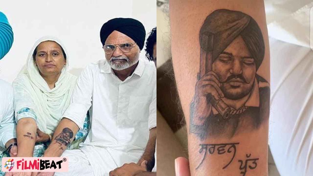 Sidhu Moosewala के Parents ने उनकी photo का बनवाया Tattoo, Video देख Emotional हुए Fans! *NEWS