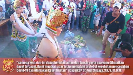 AKBP Andi Sinjaya Polres Situbondo Hadiri Tradisi Petik Laut