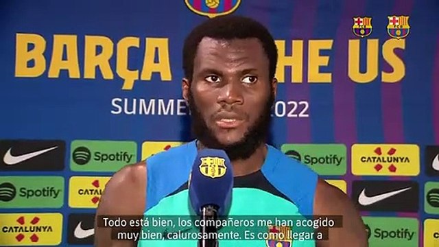 Kessié: Venir al Barça es como llegar a una segunda familia / FCB