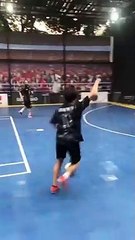 Sending himself before the ball