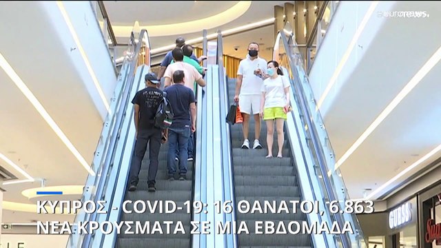 Κύπρος - COVID-19: 16 θάνατοι, 6.863 κρούσματα σε μία εβδομάδα
