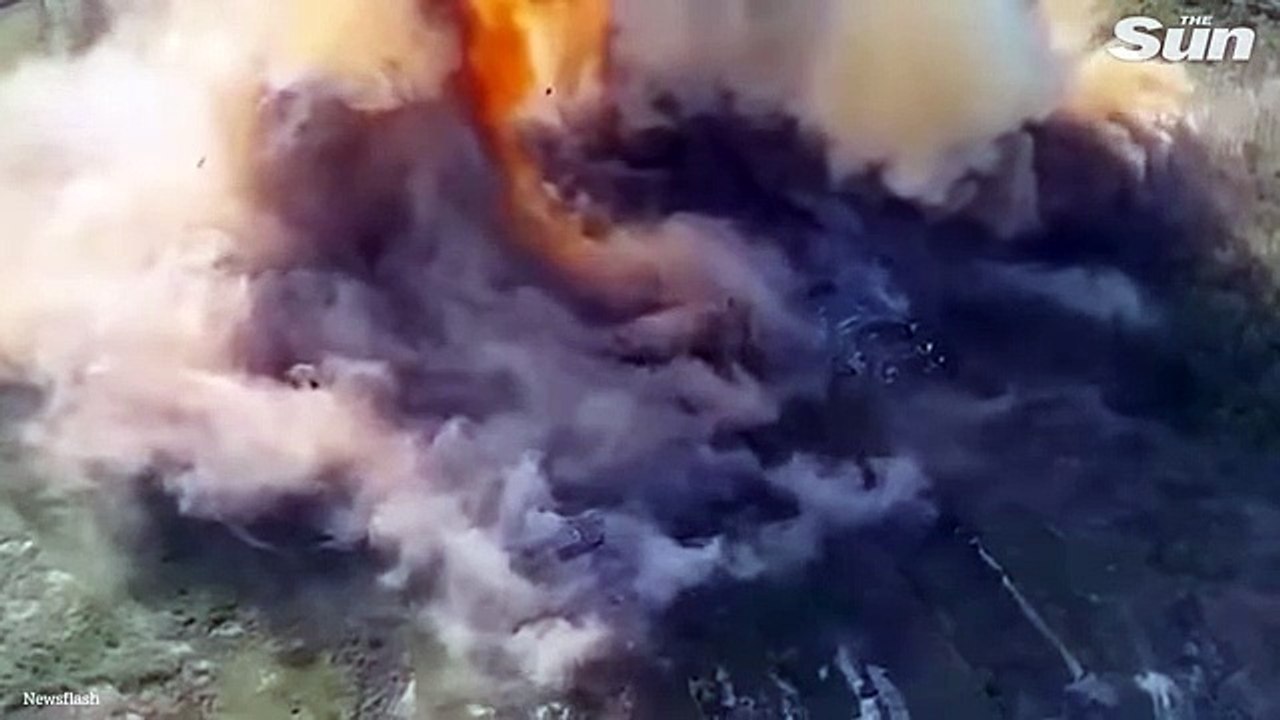 Ukrainian forces destroy Russian ammo depots near Kharkiv