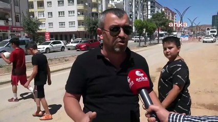Aksaray'da esnaftan yol çalışması tepkisi