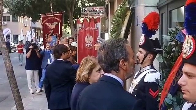 Palermo tiene viva la memoria di Rocco Chinnici 39 anni dopo la strage: deposte corone di fiori
