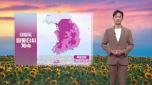 [날씨] 내일도 찜통더위 계속...태풍 '송다' 영향 주말 제주도·남해안 비바람 / YTN