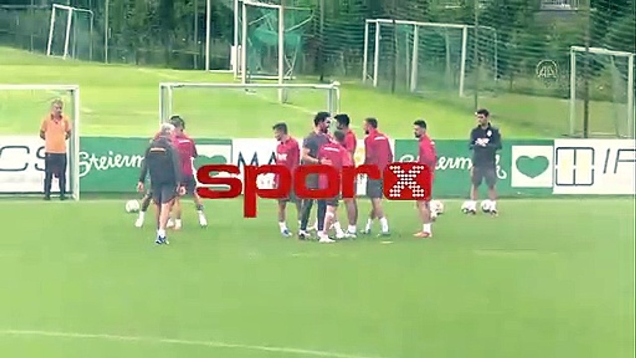Galatasaray antrenmanında gerginlik