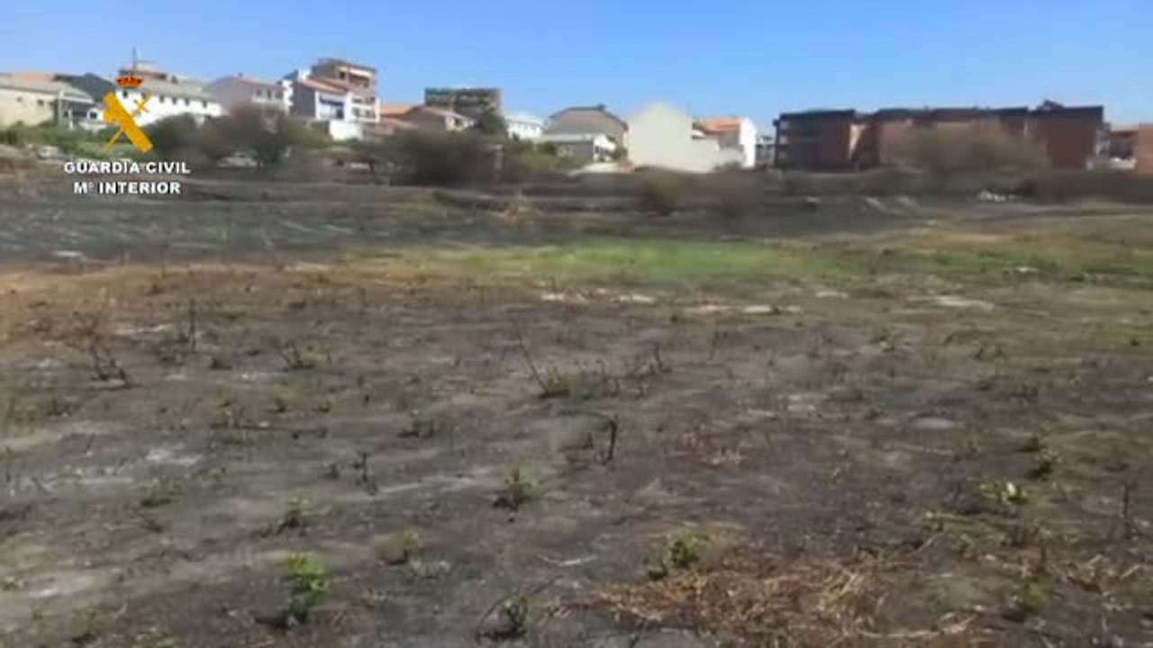 Detienen a un hombre como presunto autor de cuatro incendios en Cáceres