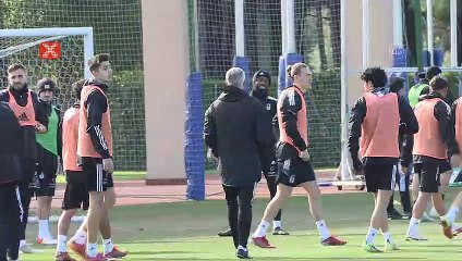 Beşiktaş hazırlıklarını sürdürüyor