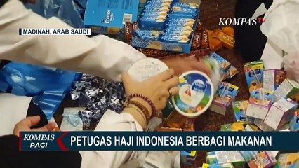 Berbagi Makanan untuk Menjalin Persahabatan ala Petugas Haji Indonesia di Madinah