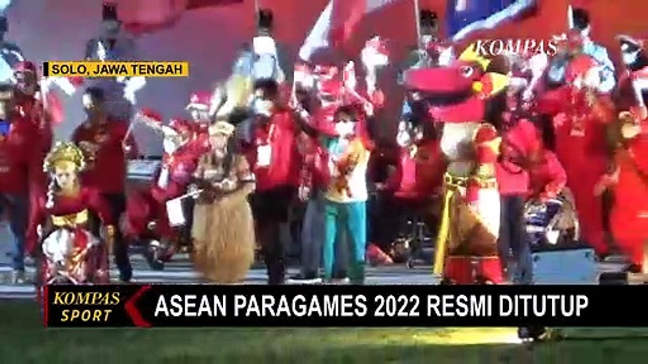 ASEAN Paragames 2022 Resmi Ditutup oleh Presiden Joko Widodo di Solo