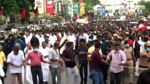 முன்னாள் முதல்வர் கருணாநிதி  நினைவுநாள் அமைதிப் பேரணி