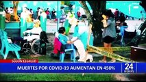 Essalud: decesos por coronavirus en el país aumentan en 450 %