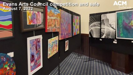 Amateur artist David Young explains his piece ‘Juxtaposition’ | August 7, 2022 | Western Advocate