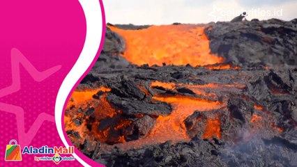Gunung Meletus di Dekat Ibu Kota Islandia, Munculkan Pemandangan Spektakuler