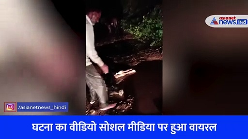 राजस्थान: गोवंश के साथ क्रूरता का Video, सड़क में भरे पानी में सांसें चलने तक डुबोया