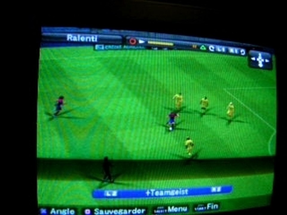 reprise de volée pes