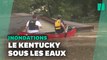 Les « pires » inondations du Kentucky ont fait plus d'une quinzaine de morts