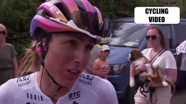 Mavi Garcia Reacts To Chaotic Racing At Tour de France Femmes