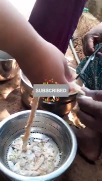 Goat Intestine Gravy Cleaning & Cooking Skill Boti Curry Recipe Village Food