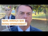 Bolsonaro ironiza Carta em Defesa da Democracia: “Qual ameaça que estou oferecendo?”